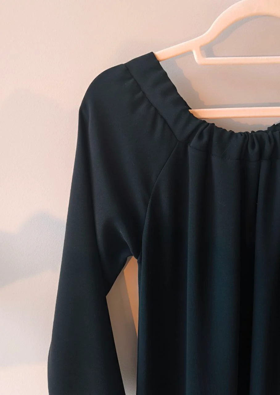 VESTITO OMERALE TESSUTO ELEGANTE - immagine 2