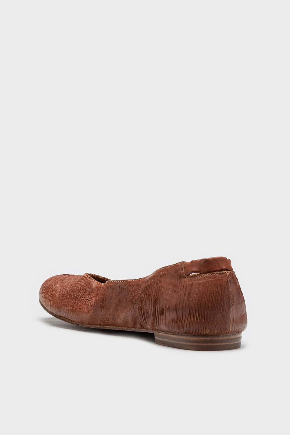 Ballerina Alexandra in pelle color cuoio 013155 - immagine 4