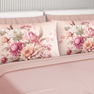 Completo letto Irge matrimoniale serie digitale modello Peonia