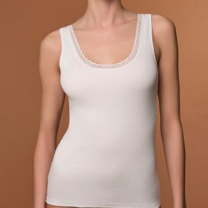 Canotta donna marca Ragno serie Thermo cotton modello spalla larga