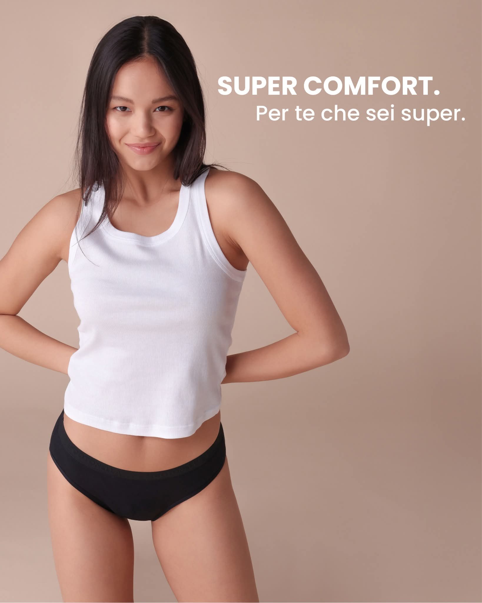 Slip da ciclo Assorbente Lavabile marca Cotonella – Cotonella Flowear articolo ADB62 - immagine 7