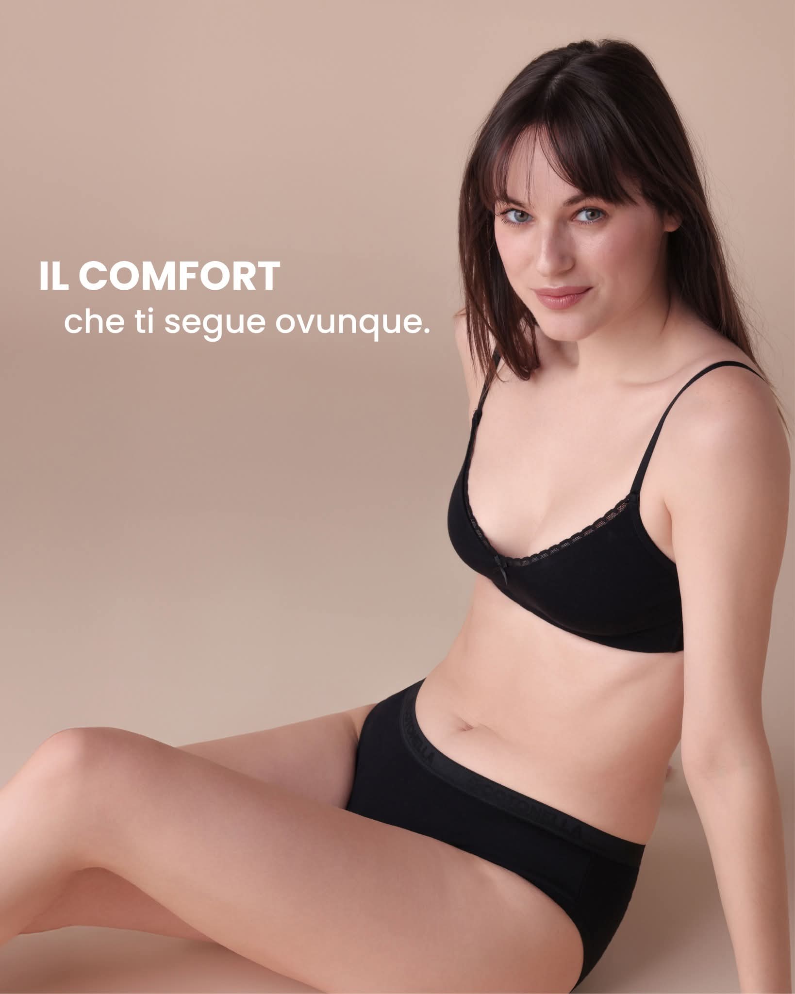 Slip da ciclo Assorbente Lavabile marca Cotonella – Cotonella Flowear articolo ADB62 - immagine 5