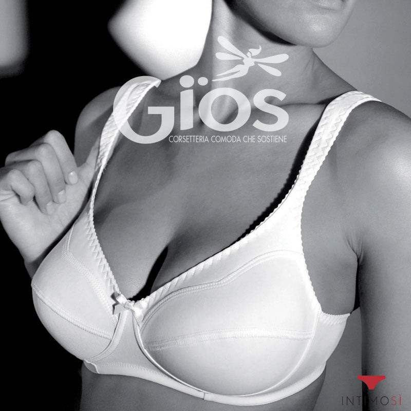 Reggiseno in cotone Gios serie Morbida eleganza articolo 972 sfoderato senza ferretto - immagine 4