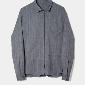 Camicia Nine in the Morning gessato grigio handy