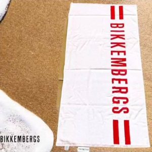 Telo mare marca Bikkembergs in colore bianco