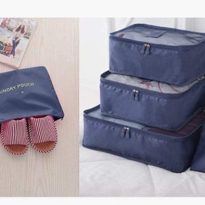 “Set da Viaggio 6 Pezzi – Organizzazione e Comfort in Movimento”