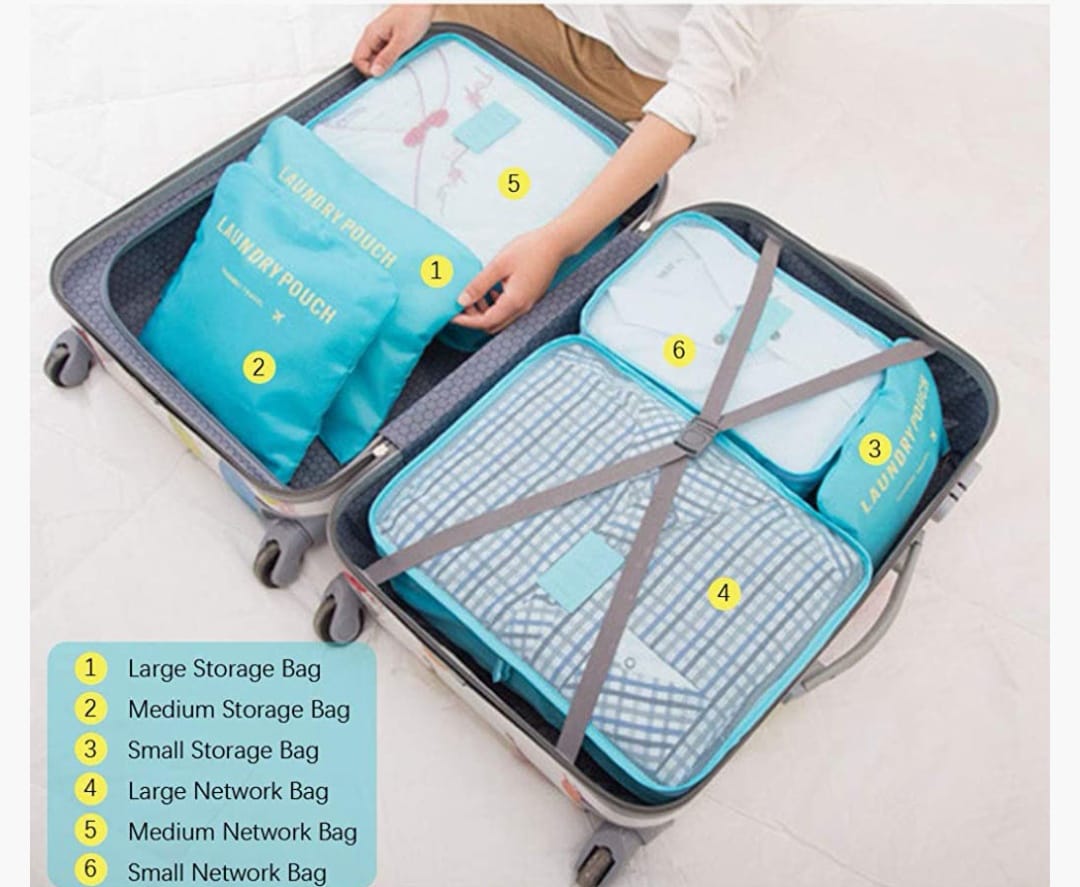 “Set da Viaggio 6 Pezzi – Organizzazione e Comfort in Movimento” - immagine 6