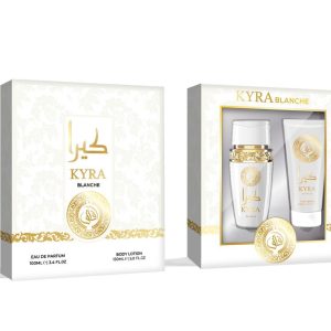 Cofanetto AFAG KYRA BLANCHE Profumo & Body Lotion – Dupe Lattafa, Fascino Arabo