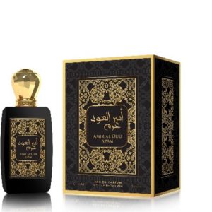 Profumo Amir al Oud Azam di AFAQ– Eau de Parfum 100ml  – L’essenza intensa dell’oud arabo nella sua forma più pura