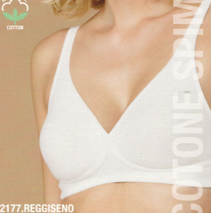 Reggiseno marca Spiman serie Milleniam articolo 2177 coppa C in cotone Natural senza ferretto