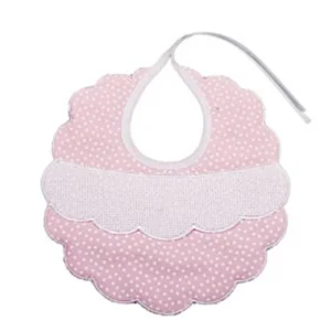 Bavaglino in tela aida in cotone