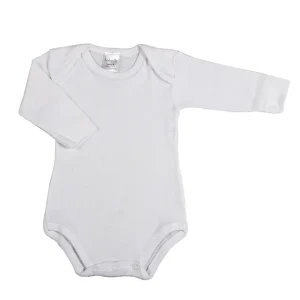 2 Body manica lunga scollo americano in cotone