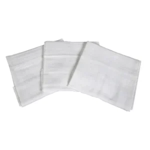 Quadrato di garza idrofilo e assorbente in doppio tessuto di cotone - 3 Pezzi