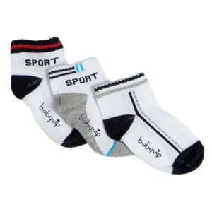3 paia calzino in cotone mercerizzato