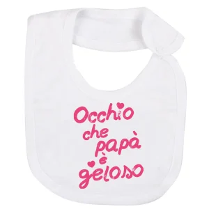 Bavetta in cotone con stampa