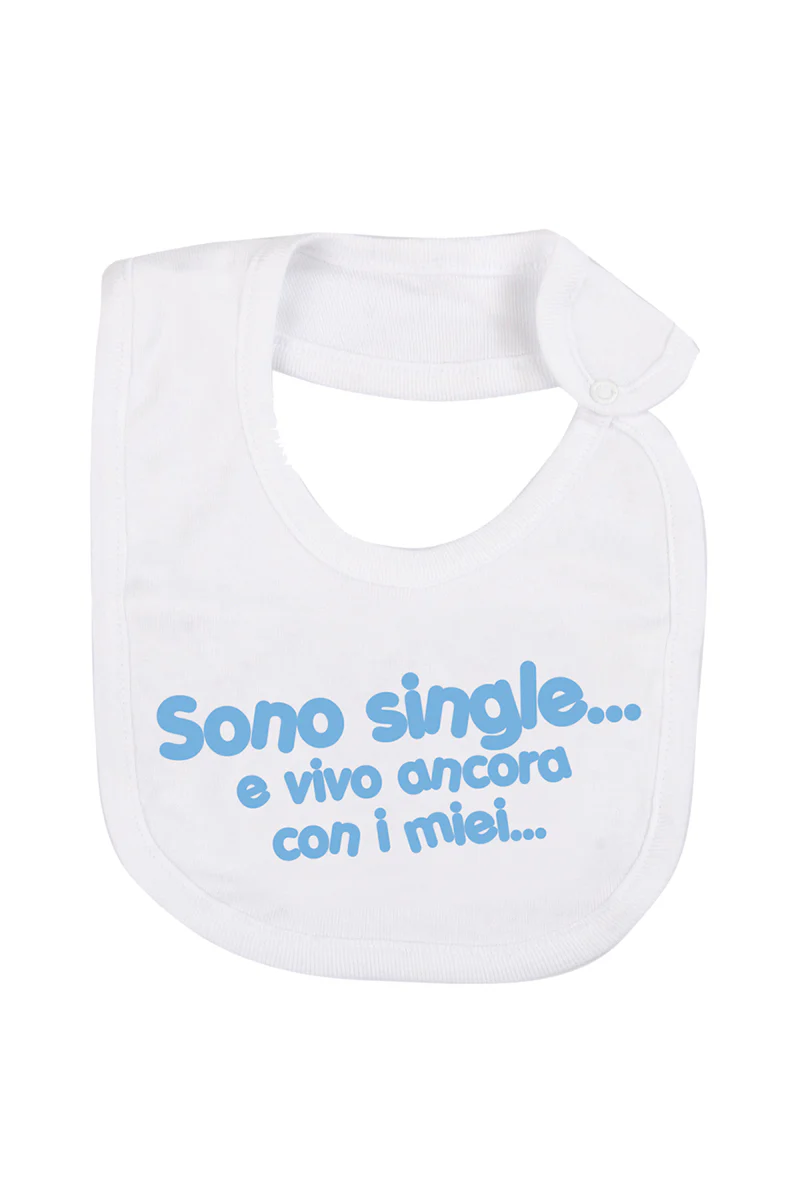 Bavetta in cotone con stampa - immagine 3