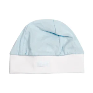 Cappellino in jersey con etichetta