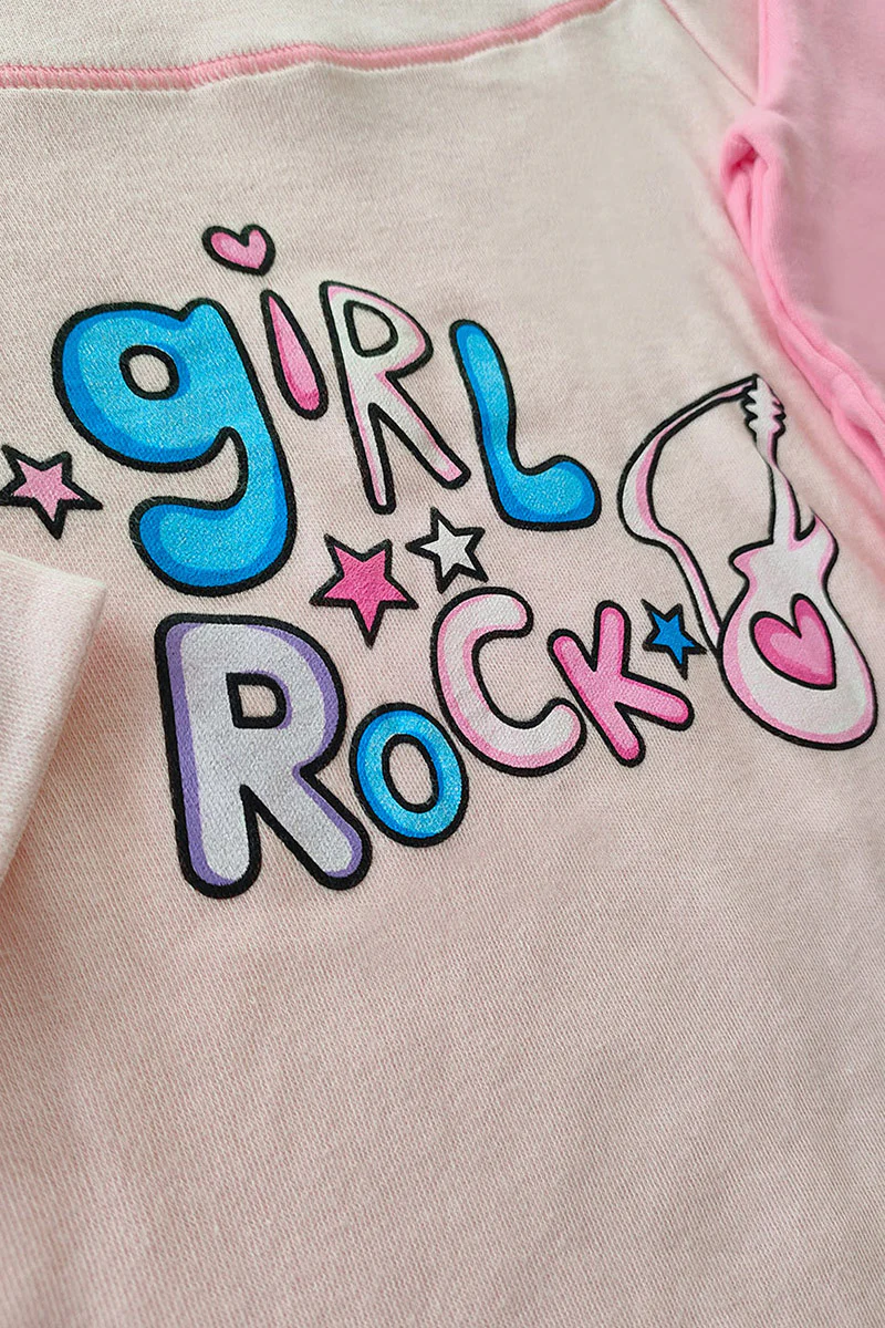 Pigiama bimba in caldo cotone con stampa - immagine 3