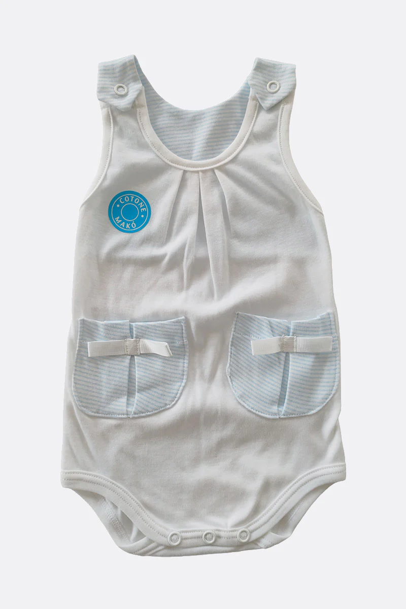 Body spalla larga in cotone makò - immagine 2