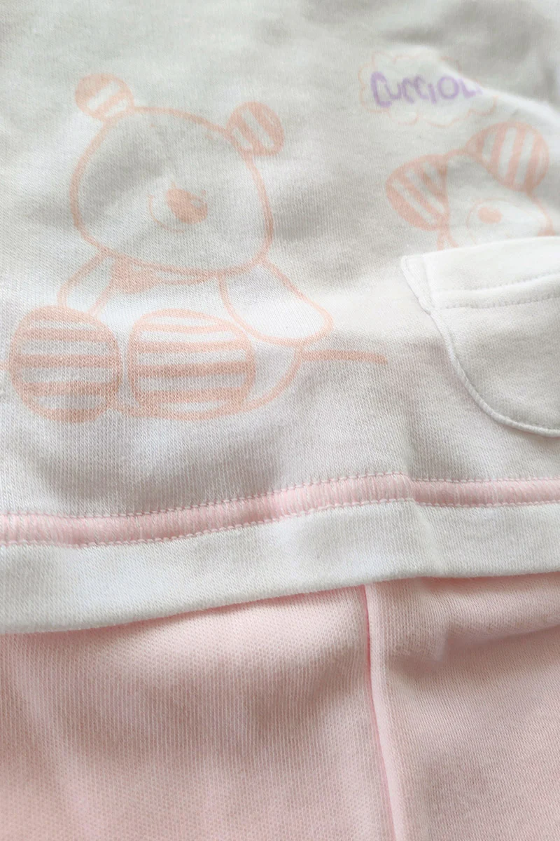 Pigiama neonato/a in caldo cotone con stampa - immagine 5