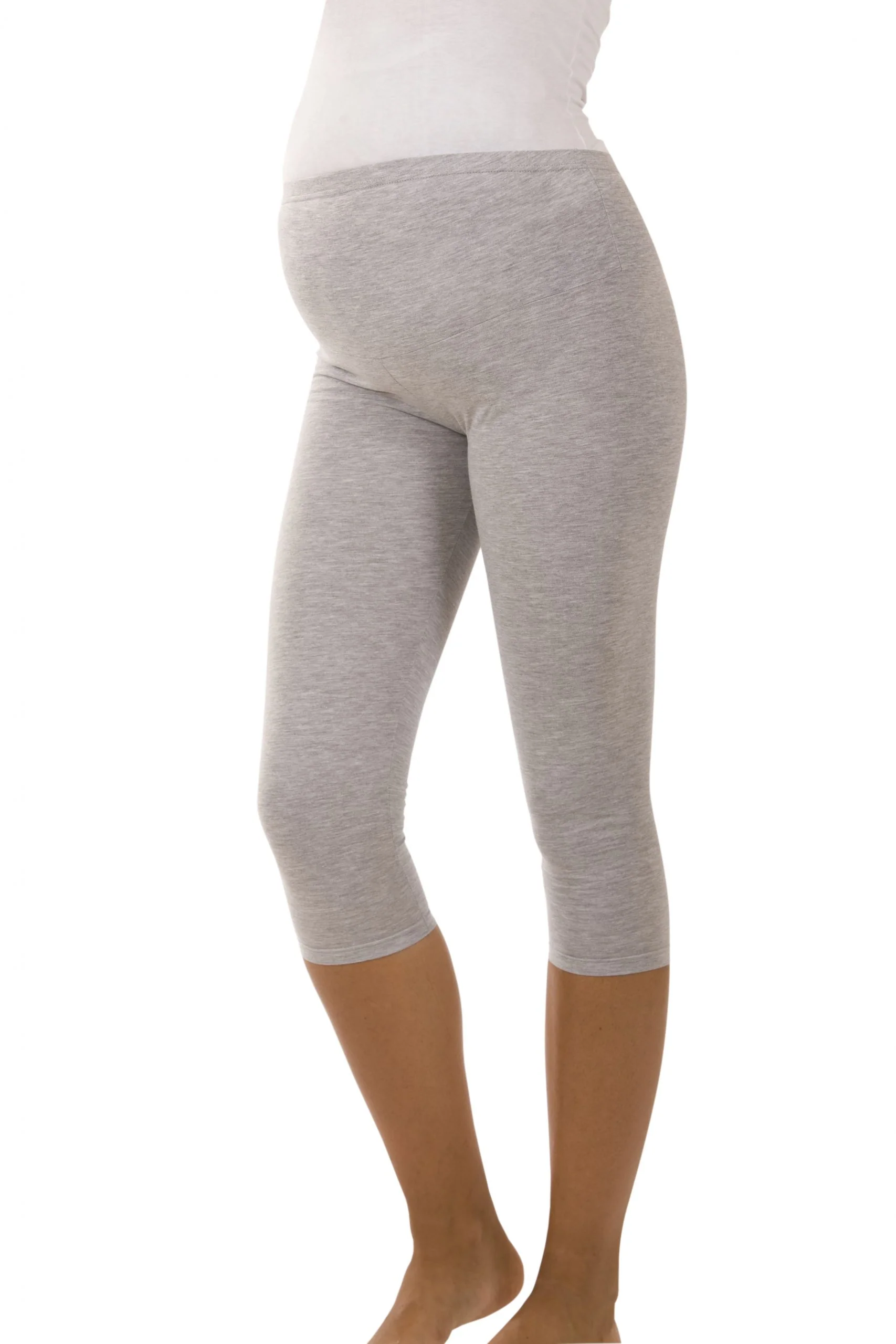 Leggings donna premaman pinocchietto conformato - immagine 2