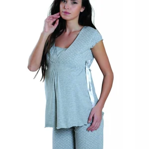 Pigiama pre-post parto mezza manica