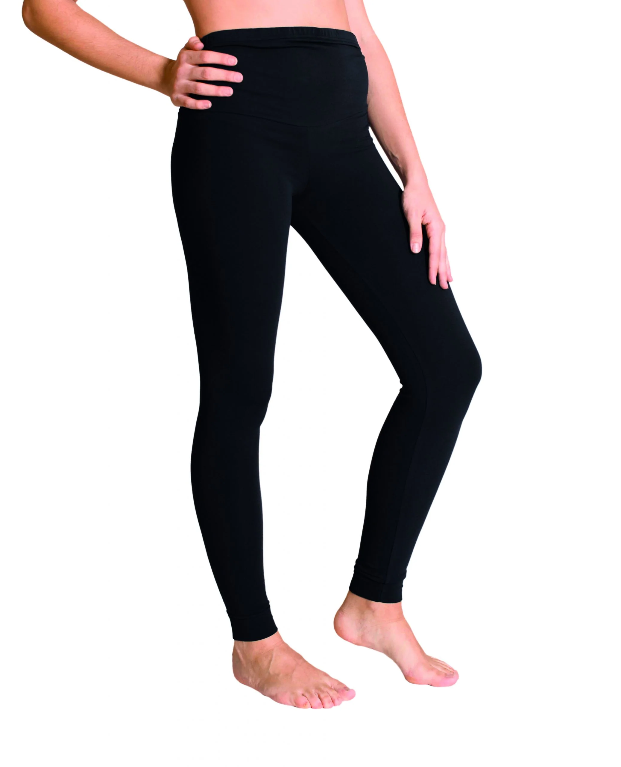 Leggings donna premaman conformato garzato - immagine 4