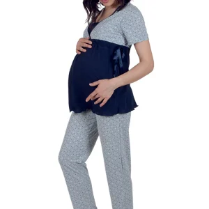 Pigiama pre-post parto mezza manica