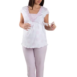 Pigiama pre-post parto mezza manica