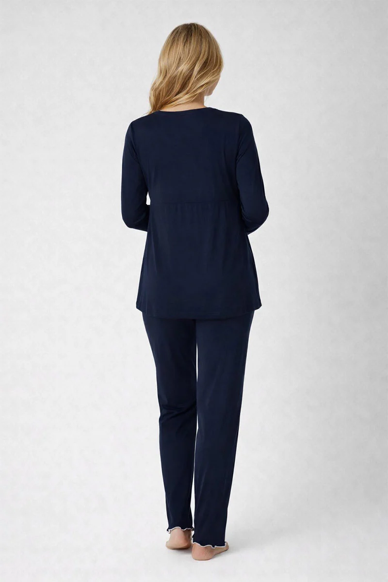 Pigiama pre-post parto manica lunga - immagine 4