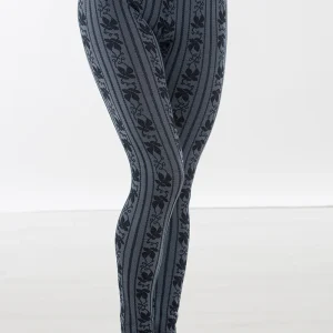Leggins a fantasia (sfondo grigio scuro)