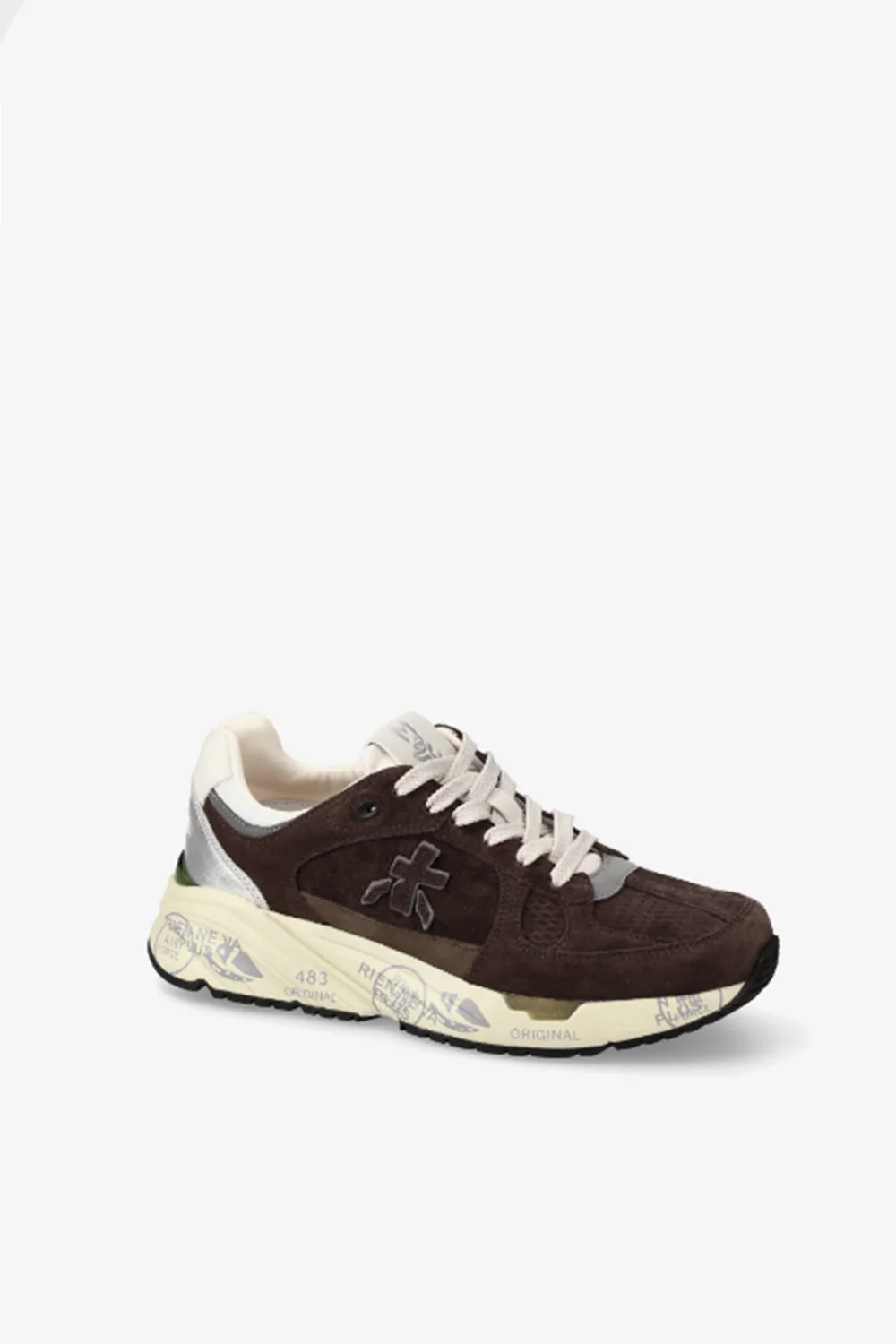 Sneakers Premiata marrone mased7895 - immagine 3