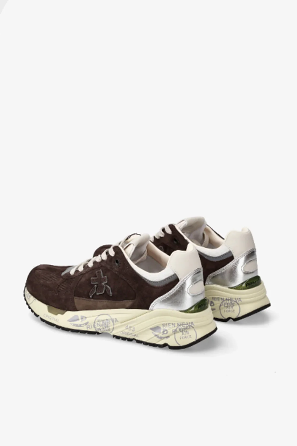 Sneakers Premiata marrone mased7895 - immagine 4