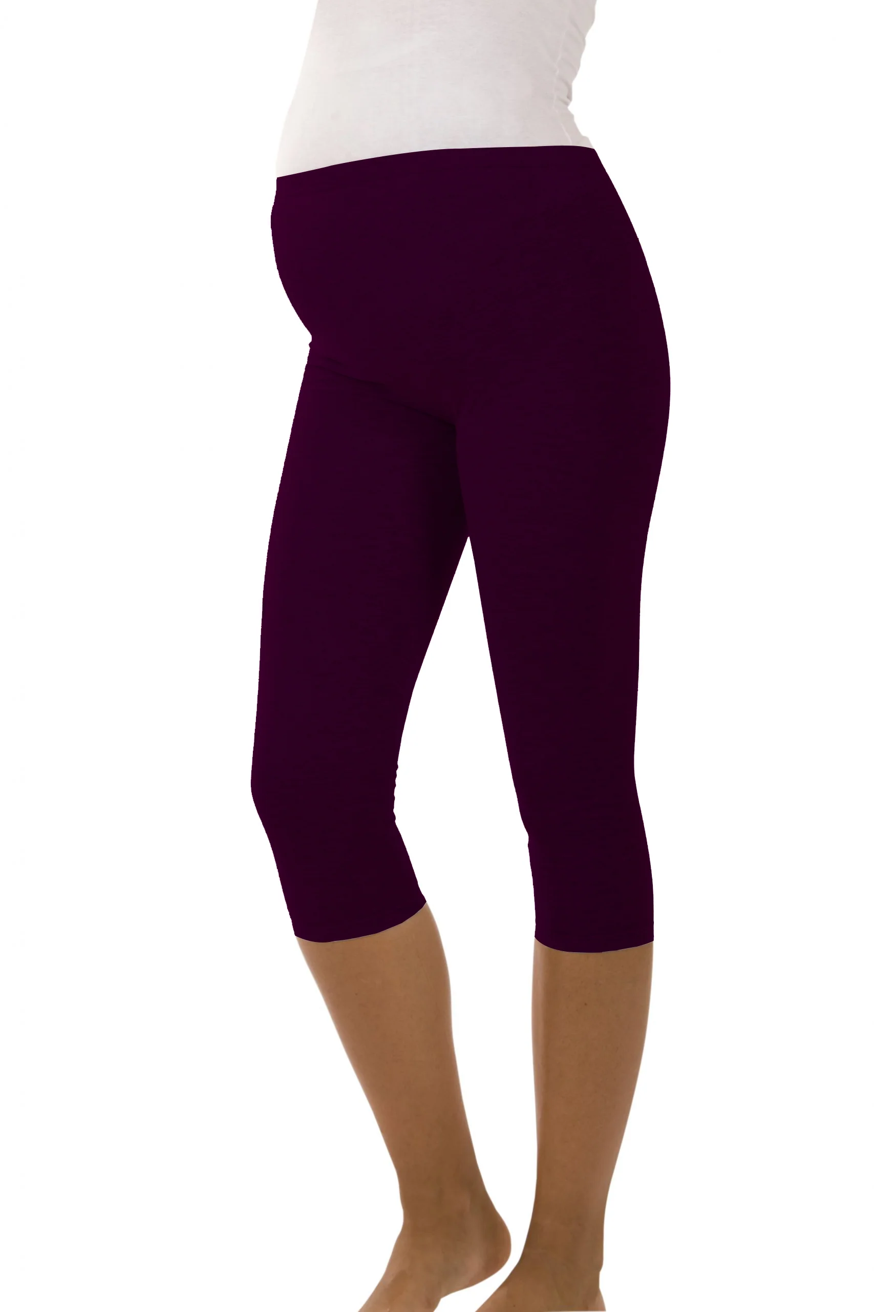 Leggings donna premaman pinocchietto conformato - immagine 3