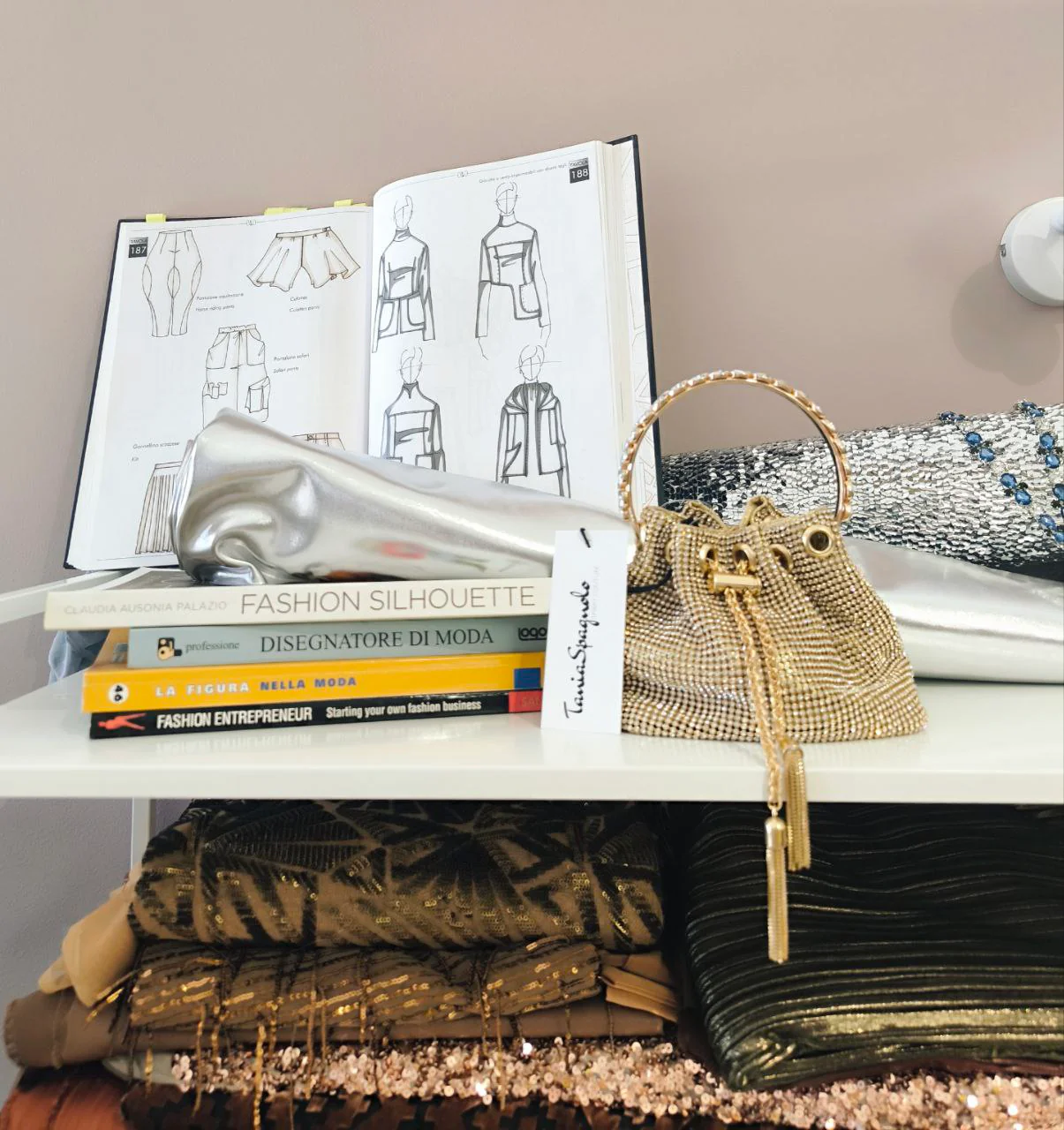 BORSA MINI CLUTCH ELEGANTE - immagine 4