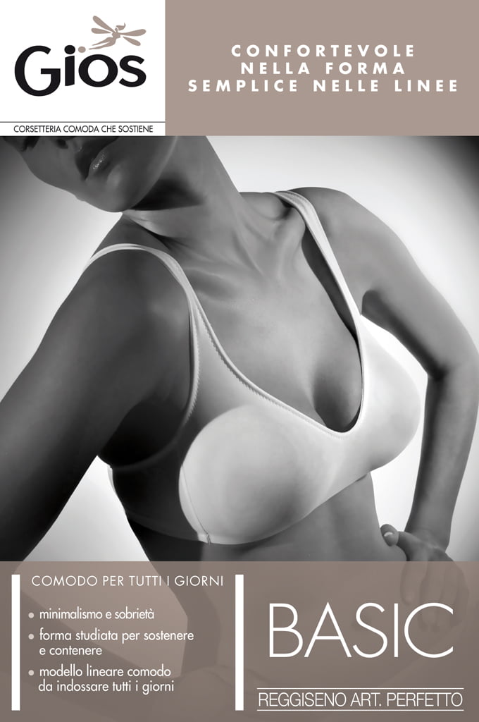 Reggiseno marca Gios modello Perfetto in microfibra senza ferretto - immagine 2