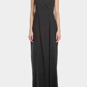 Tuta Collection Privee con spalline sottili nera ry3687