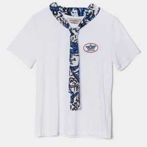 T-Shirt Alessandro Enriquez bianca S106