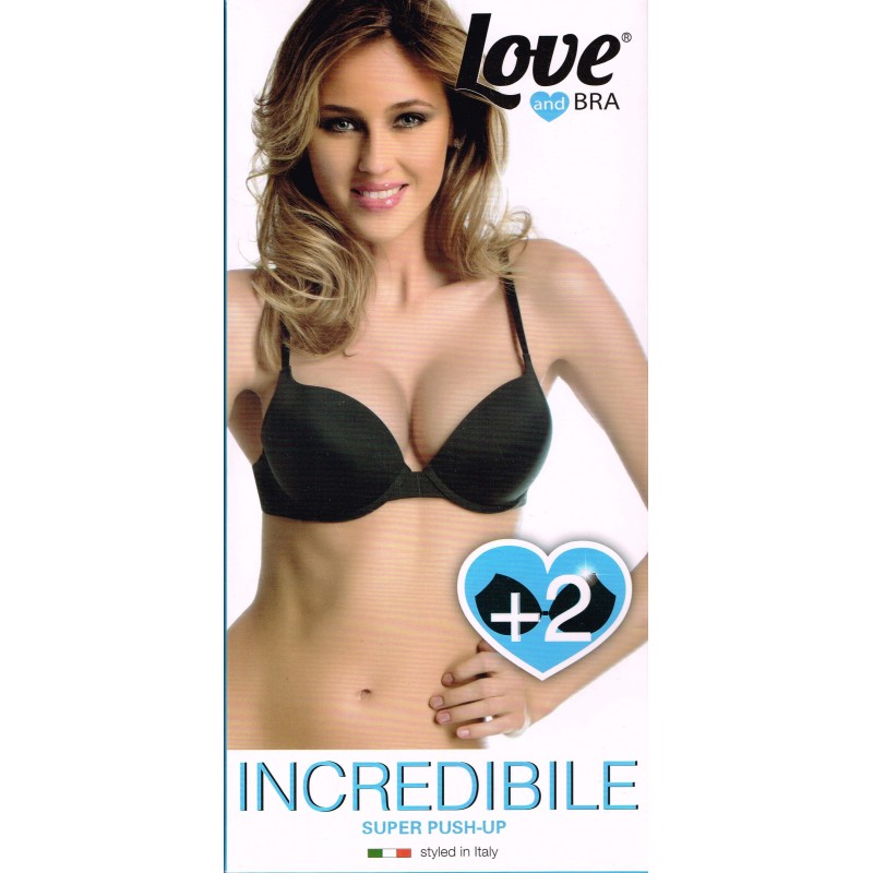 Reggiseno Love and Bra super push-up + 2 taglie modello Incredibile - immagine 5