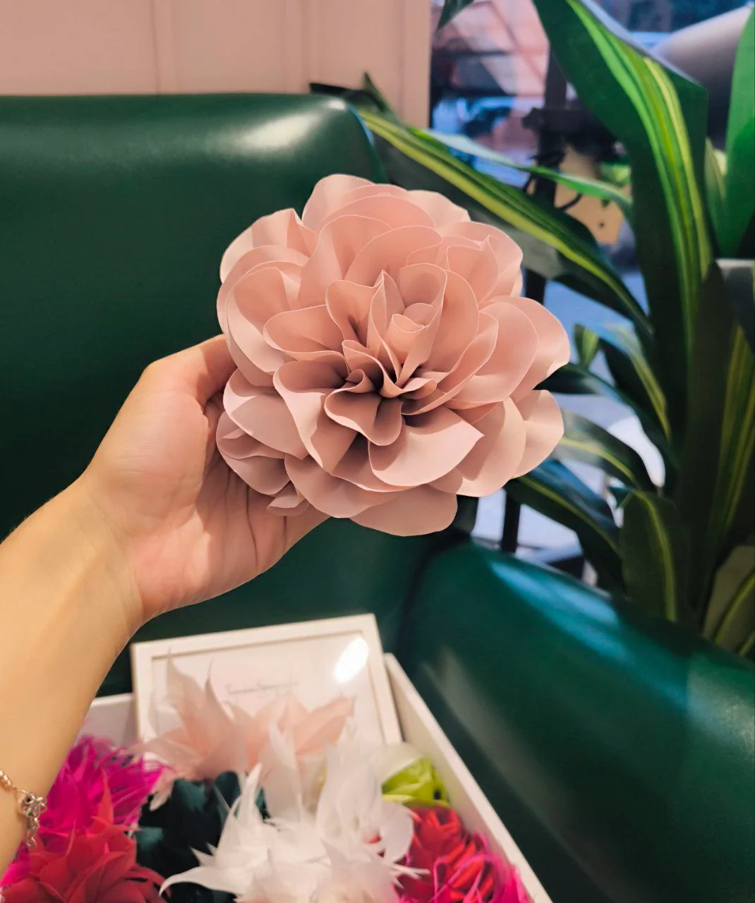 SPILLA - FERMACAPELLI FIORE ROSA - immagine 3