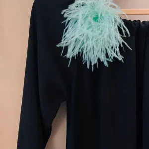 SPILLA - FERMACAPELLI PIUME VERDE MENTA