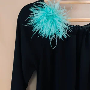 SPILLA - FERMACAPELLI PIUME CELESTE