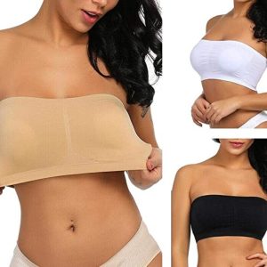 Fascia push up senza ferretto con tessuto traspirante