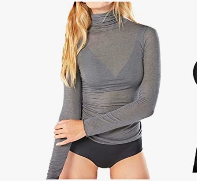 Maglia donna Jadea con Cashmere a collo alto - immagine 4