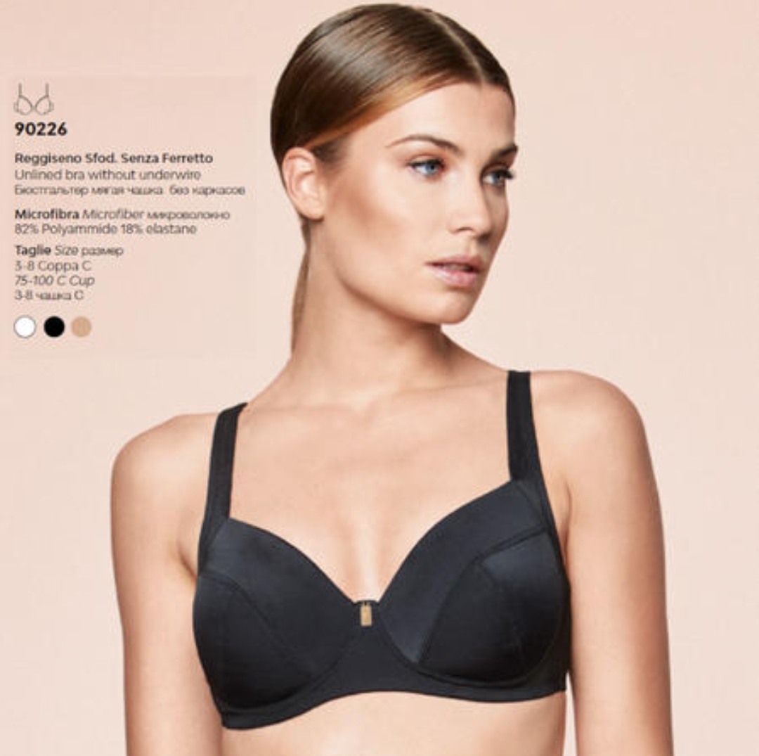 Reggiseno Laura Biagiotti modello Laura art. 90226 senza imbottitura e senza ferretto - immagine 2