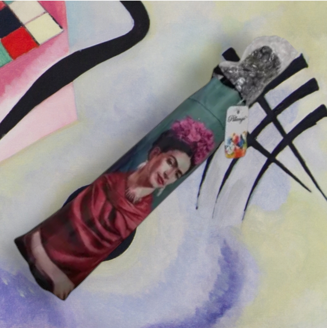 Ombrello d’ autore Frida Kahlo modello Farfalle - immagine 6
