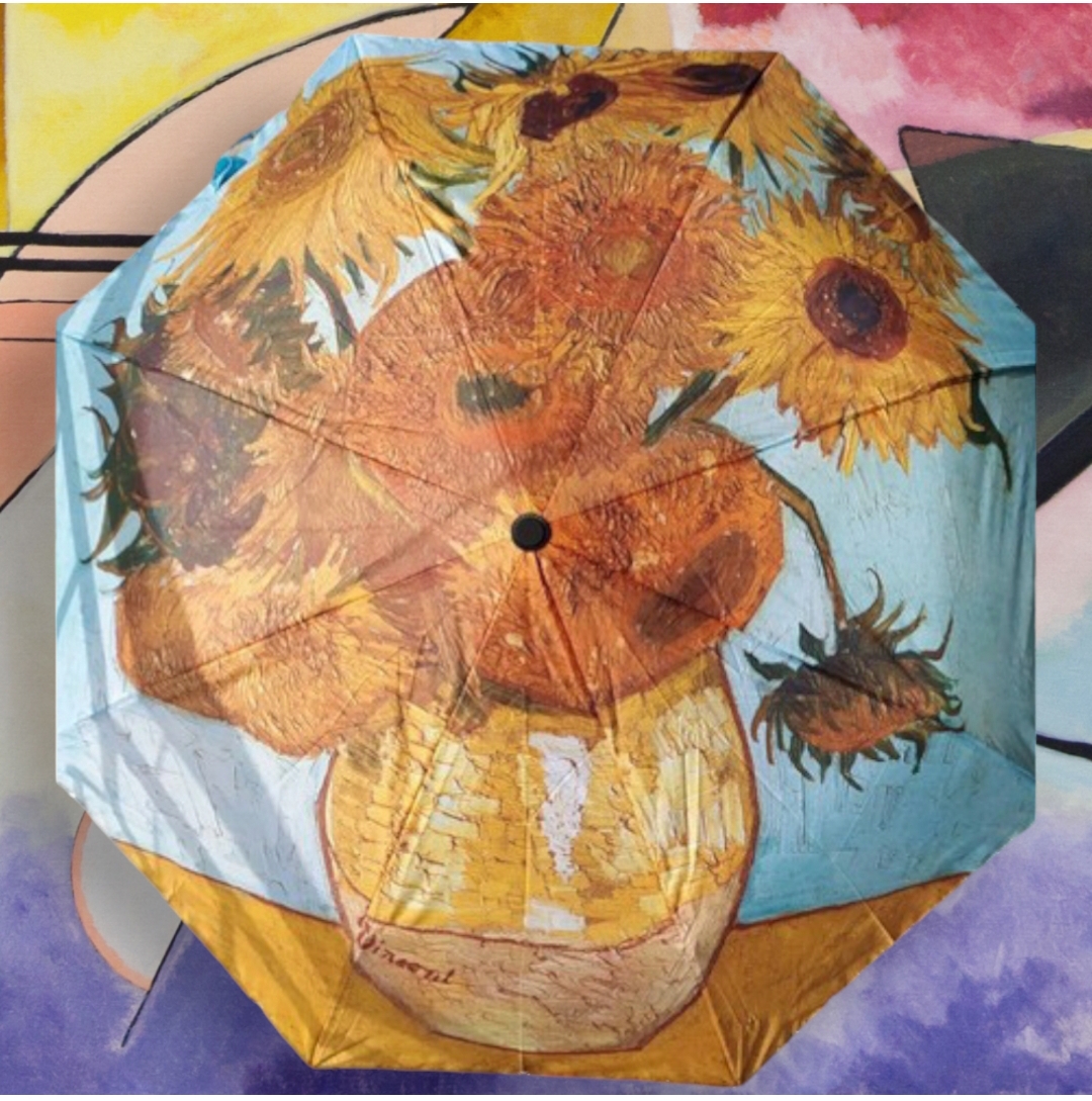 Ombrello d’autore “I Girasoli” di Vincent Van Gogh - immagine 4