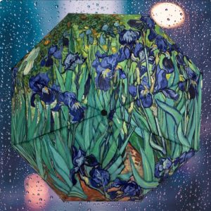Ombrello d’autore “IRIS” di Vincent Van Gogh