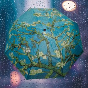 Ombrello d’autore “I FIORI DI MANDORLO” di Vincent Van Gogh