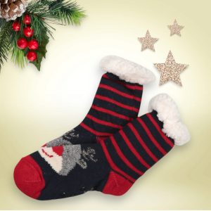 Antiscivolo natalizio bambina/bambino modello Renna